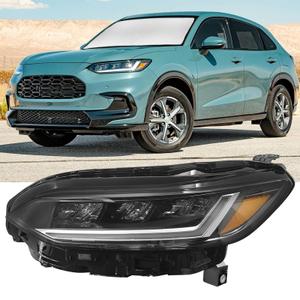 LED DRL Headlight Assembly for 2023 2024 2025 Honda HR-V HRV Driver Left Side 331503W0A02 33150-3W0-A02 Headlamp