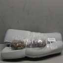 BUYUE Chair Lifting Cushion for Elderly 20" x 20" x 3", Friendly Woven Fabric High-Density Foam Recliner Chair Pad Couch Armchair Seat Cushion, Brown