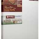 Masterpiece ZSMS-1020 Monet Pro 1.5" Deep Sausalito Heavy Weight and Texture 14 oz Cotton Stretched Artist Canvas 10" x 20"
