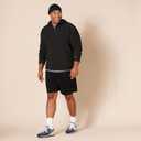 Amazon Essentials Men's Athletic Basketball Gym,Performance Tech Loose-Fit Training Shorts, Pack of 2 (X-Large, Black/Black)