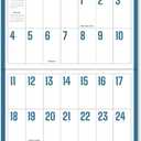 SUNEE Wall Calendar 2025-2026, Large Print Wall Calendar Sep.2025 - Dec.2026, 16-Months, Monthly Planner with Big Grid, Large Floral Colorful