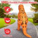 viwzon Inflatable Dinosaur Costume Adult & Kid, Blow Up Trex Costume for Parties Cosplay Funny Inflatable Suit