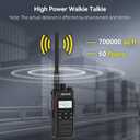 Retevis RT86S Professional Walkie Talkie Long Range,for Logistics(10Pack)