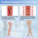 Medical Compression Pantyhose for Women & Men, 20-30mmHg Graduated Support Compression Tights Footless Medical Compression Stockings & Leggings for Edema, Varicose Veins, Swelling(Beige,L)