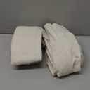 Cream Beige Pinch Pleated Linen Curtains 84 Inch Length 2 Panels for Living Room Bedroom Semi Sheer Pleat Drapes with Hooks Neutral Farmhouse Light Filtering Privacy Window Curtain 84 Inches Long