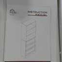 71" Tall Modern White Bookshelf with Storage 3 Drawers Freestanding Display Bookcase, Tall Book Shelf with Organizers and Storage, Display case for Home Office, Living Room,Study,White