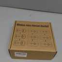 2 Way Intercom for Home Upgraded, Portable Wireless Intercom System for House with 5 Level Volume and Ringtones Adjustment Rechargeable for Hospital Hotel Office Business 3 Pack(Black)