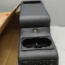 MOOSUN 31515 Denim Black Deluxe Locking Center Console for Jeep CJ-5 1976-1983, CJ-7 1976-1986, Wrangler YJ 1987-1995
