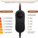 Pet Heating Pads for Cats & Dogs Outdoor Indoor, 17.7 * 17.7inches Puppy Cat Heating Pad Bed Mat Outdoor Waterprooof, Heated Dog Blanket Bed Outside, Gifts for Cats Puppy in Winter