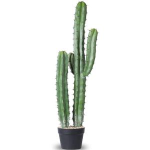3 x Artificial Cactus Fake Big Cactus 36 Inch Faux Cacti Plants for Home Garden Office Store Decoration