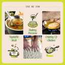 Graza Sizzle Extra Virgin Olive Oil, Cooking Oil - High Polyphenol Peak Harvest EVOO Cooking Oil in a Squeeze Bottle - Single Origin Olive Oils from Spain - 25.3 Fl Oz (750ml)