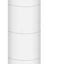 Toilet Paper Holder Free Standing, 6 Rolls Modern Stainless Steel Standing Bathroom Toilet Paper Roll Holder Stand with Storage Brushed Nickel Tissue Holder, Marble Base, Naturous