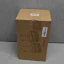 2-Pack Trash Bag Holder - Extra Large Garbage Bag Holder with Stackable Bamboo Top, Adjustable Hooks for Cabinet Door - Organizers in Kitchen/Pantry/Laundry Room