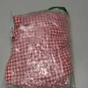 NUFIWI Women Y2k Pajamas Shorts Gingham Cute Pj Short Pants Plaid Lounge Shorts Sleep Bottoms Elastic Boxers Streetwear 2 Pieces, XL