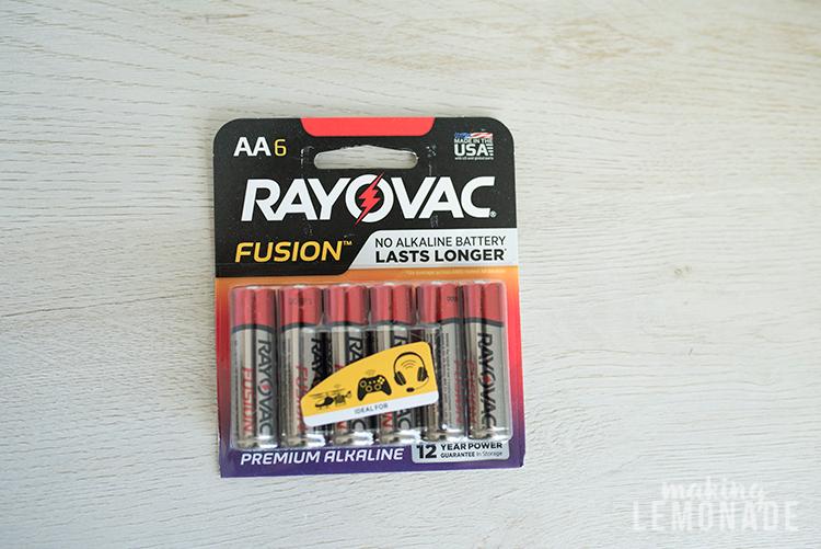 RAY8156FUSK - Alkaline High Energy Batteries 6 Pack RAY8156FUSK - Alkaline High Energy Batteries 6 Pack