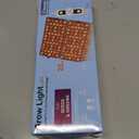 DOMMIA Panel Grow Light for Indoor Plants, 20W Ultra-Thin Full Spectrum LED Grow Light for Shelf & Cabinet, Dimmable with 6/12/16H Timer, Daylight White, 1-Pack