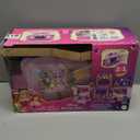 Mattel Disney Princess Carriage to Castle Transforming Playset with Aurora Small Doll, 3 Levels, 6 Play Areas, 4 Figures, Furniture & Accessories (One Size)