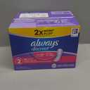 Always Discreet Incontinence Panty Liners for Bladder Leaks, Size 2, Very Light Absorbency, 120 Count