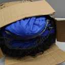 0 Degree Winter Sleeping Bags for Adults Camping (350GSM) -Temp Range (5F – 32F) Portable Waterproof Compression Sack- for Big and Tall in Env Hoodie: Hiking Backpacking 4 Season (ROYAL BLUE)