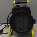 Dura Heat EUH1465 Electric Forced Air Heater with Pivoting Base 5,120 BTU, Yellow (8.5" Height)