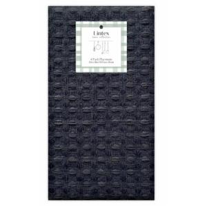 Lintex Chloe Waffle 4 Pack Napkins - Navy