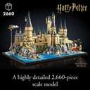 LEGO Harry Potter Hogwarts Castle and Grounds 76419 Building Set, Gift Idea for Adults, Buildable Display Model, Collectible Harry Potter Playset, Recreate Iconic Scenes from The Wizarding World, Medium