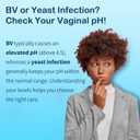 2 x At-Home Vaginal pH Test Kit: 30 Strips + 30 Individually Wrapped Swabs - Fast & Accurate Feminine Health Monitoring for pH Balance, BV & Yeast Infection - Professional Grade