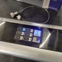 90KPa Portable Vacuum Sealer Machine for Food, One-Touch Open Lid, Detachable & Easy to Clean, Vertical Placement Saves Space, Powerful Suction for Freezer Bags & Food Storage