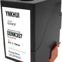 INKFEI Compatible IXINK357 Quadient Neopost Ink Cartridge, IXINK357 Fluorescent Red Printer Ink Cartridge for IX3 IX5 & IX7 Mailing System & Postage Meter (1 Pack, Standard Capacity)