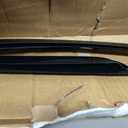 Window Visors for 2007-2013 Chevy Silverado & GMC Sierra 1500 Extended Cab, Rain Guards Vent Deflector Shade Dark Smoke 2007-2014 Silverado & Sierra 2500 HD/ 3500 HD, Tape-On, 4PCS