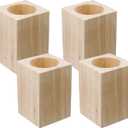 Semetall Wood Bed Risers,Heavy Duty Furniture Risers for Couch Sofa Bed Desk Table(Rise up 4 Inch/10cm),Inner Diameter 6.5cm/2.6",Set of 2