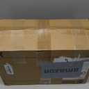 Sytopia 42'' XL Outdoor Indestructible Dog Beds for Extra Large Dogs with Detachable Blanket, Removable Waterproof and Washable Cover, Egg Crate Foam, Include Blanket, Brown