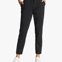 CRZ YOGA Womens 4-Way Stretch Ankle Golf Pants 7/8 Casual Dress Work Athletic Travel Workout Sweatpants with Pockets, Small