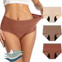 Mordlanka Period Underwear for Women Breathable Menstrual Leakproof Panties, Size: M
