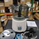 NEWBULIG 10.5 Cups Food Processor, Versatile Food processors with 5 Blades, 600W Powerful Meat Grinder for Slicing, Shredding, Chopping, Kneading, Dishwasher Safe, for Meat, Vegetables, Fruit, Dough