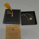 2026 Graduation Bracelet for Her-14K Gold/Silver Plated Compass Bracelet with Grad Cap Gift Box Graduation Gift for Middle High School College Graduates