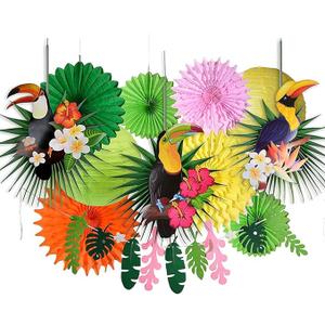 Easy Joy Toucan  Paper Fan Lantern Easy Joy Toucan  Paper Fan Lantern