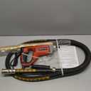 1300W Electric Concrete Vibrator, Hand Held Power Concrete Vibrators Cement Bubble Remover,13000 VPM With 4.9 Ft Long Copper Rod Concrete Tools