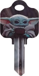 Star Wars the Child Key  & 
Hillman 66-KW1 Key 