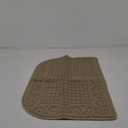 COSY HOMEER 27X18 Inch Anti Fatigue Kitchen Rug Mats are Made of 100% Polypropylene Half Round Rug Cushion Specialized in Anti Slippery and Machine Washable (Beige 1 pc)
