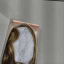 S-noilite Human Hair Toppers for Women with Bangs 100% Real Human Hairpiece 5"x3" Clip in Silk Base Topper Piece Cover Thinning Fine Hair 10 inch Medium Brown Highlighted Honey Blonde