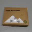 Organic Burp Cloths Baby Boy & Girl - 5-Pack Super Absorbent Cotton Burping Cloths for Babies, Soft & Plush Newborn Spit Up Rags, Infant Towels for Milk Spit Up, Unisex, Large 21" x 10"(Constellation)