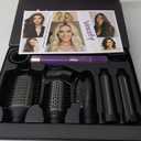 7-in-1 Hot Air Styler & Hair Dryer with 110,000 RPM High-Speed Motor Blow Dryer Brush for Fast Drying, Curling, Straightening & Volumizing  No Heat Damage  for All Hair Types  Violet