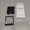 for Motorola Razr 2025 Case, Built-in Outer Screen Protector & Hinge Protection, Slim Fit Hard Full Body Shockproof Phone Cover for Moto Razr 2025, Black