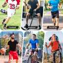 Men's Compression Shirt Short Sleeve Athletic Football Undershirts Quick Dry Base Layer T-Shirt Workout Gym Running, Blue, Small