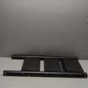 Double Elite Step Ladder 3 Step Folding, Sturdy 330 Lbs Small Step Stool for Adults, Safer Full Steel Multi-use Kitchen Ladder for Home, Closet Step Stool Ladder with Anti-Slip Wide Pedals, Black