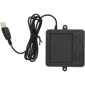 YOUTHINK Portable Trackpad Wired USB Touchpad, High Sensitivity Detachable Touchpad Multifunctional Black Mouse for Laptop Desktop
