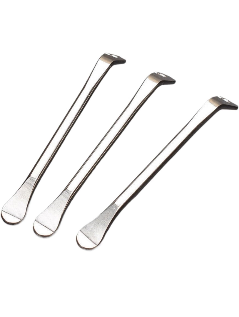 Bicycle Tyre Lever Tube Remover Tool Stainless Steel Bike Tire Opener Crow Bar MTB Road Cycling wheel Repair Tools Accessories: 3pcs