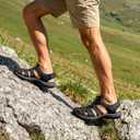 DREAM PAIRS Men's 160912-M-NEW Adventurous Summer Outdoor Sandals, 15