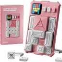 GiiKER Super Slide Puzzle Games, Original 500+ Challenges Brain Teaser Puzzle, Toys for Kids Teens, Travel Games Birthday Stocking Stuffers for Boys Girls, Activities for Road Trips (Pink)